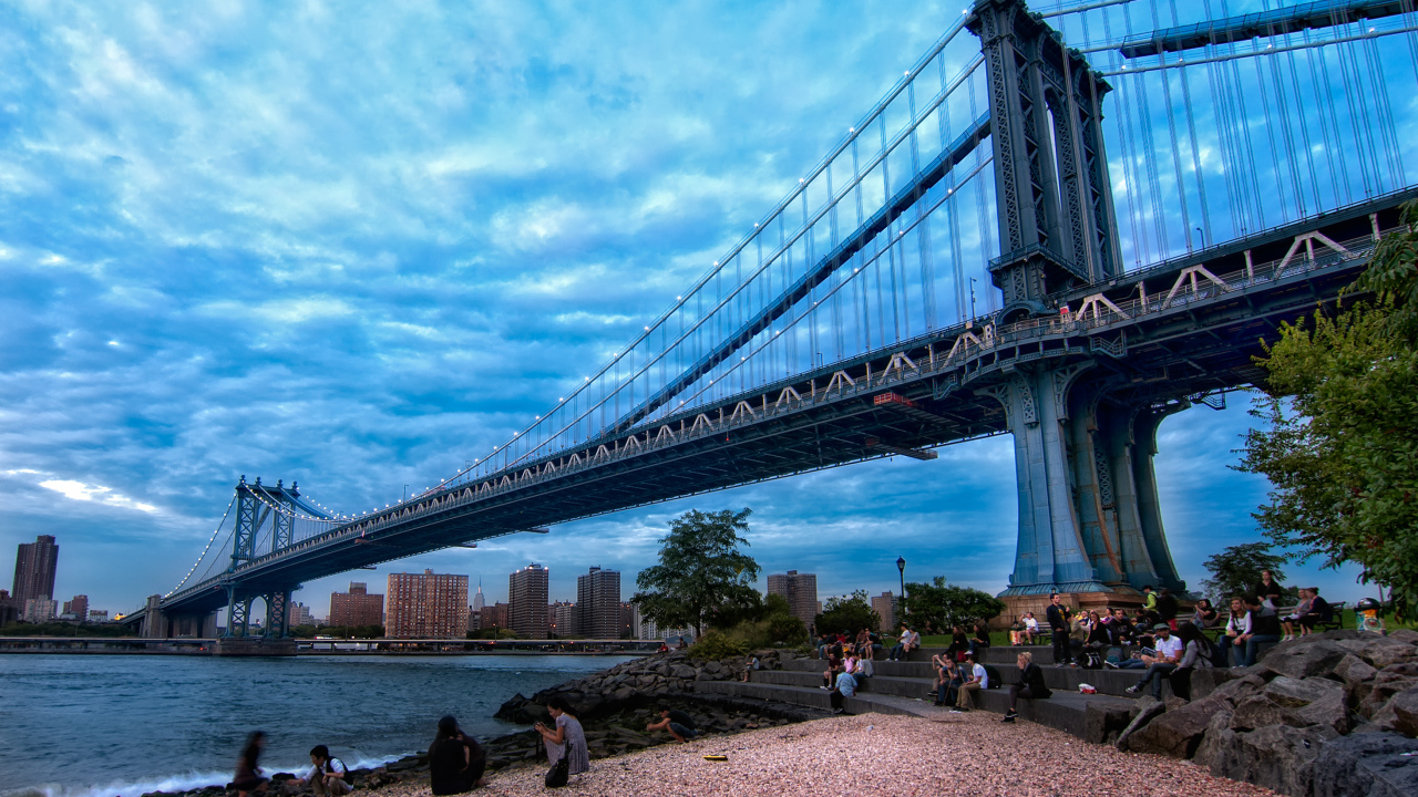 Мост в Нью-Йорке