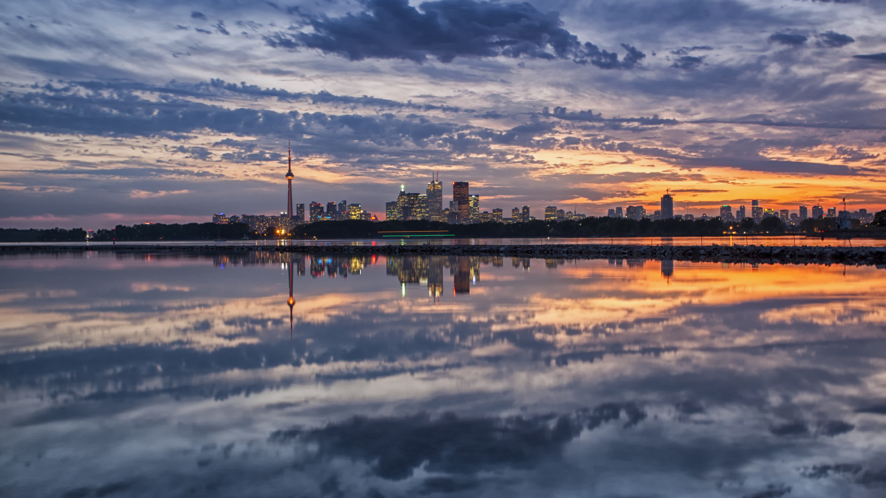 Торонто на закате