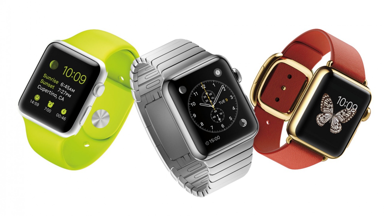 Модели умных часов Apple Watch