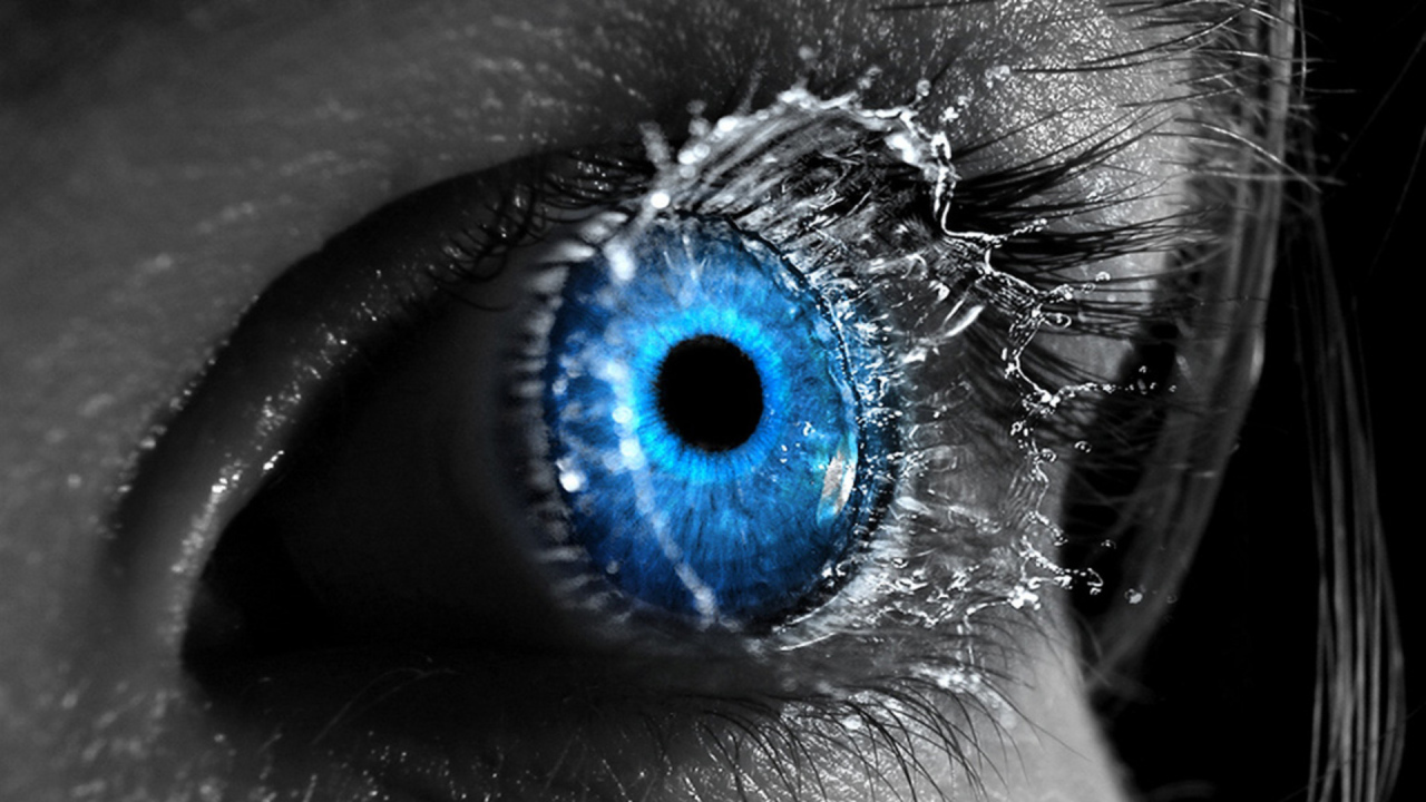 Синий глаз