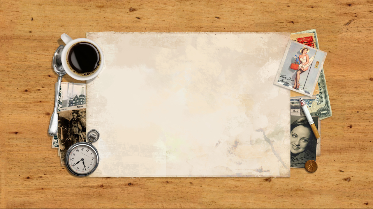 Кофе часы и сигарета