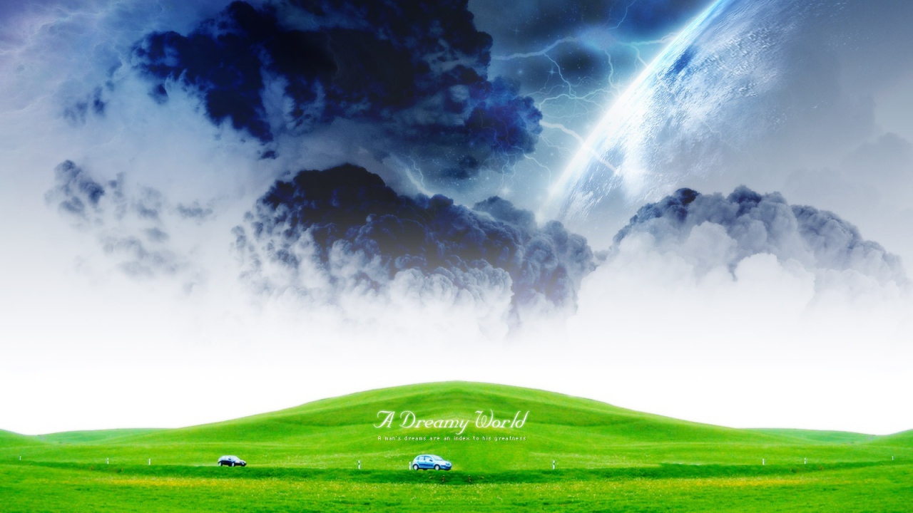 Зеленый фантастический мир