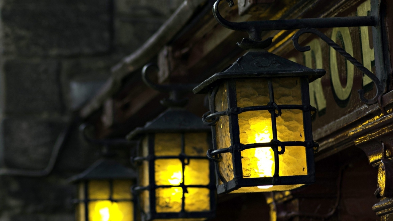 Вечерние фонари