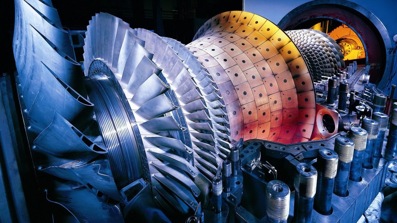 Турбина электростанции