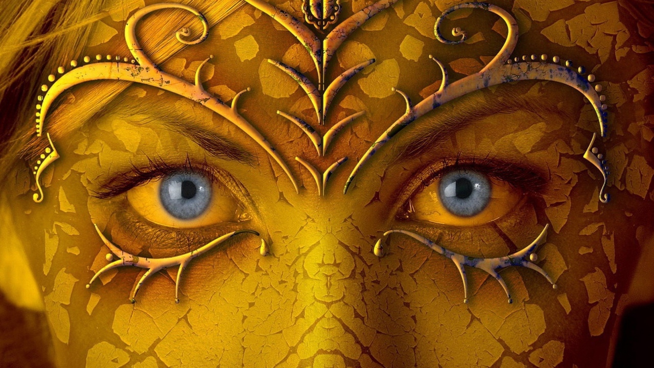 Разрисованное лицо