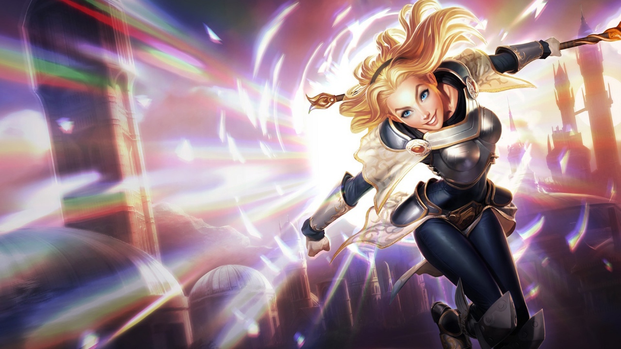 Блондинка в доспехах