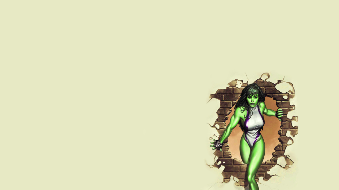 Девушка жена Халка