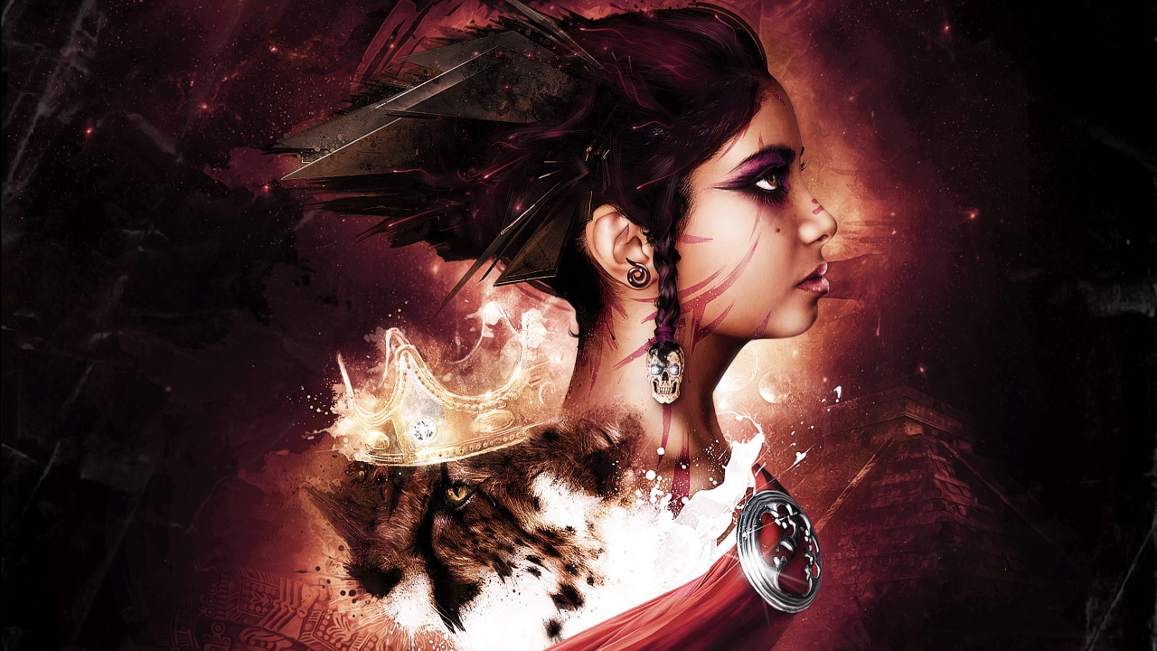 Профиль девушки