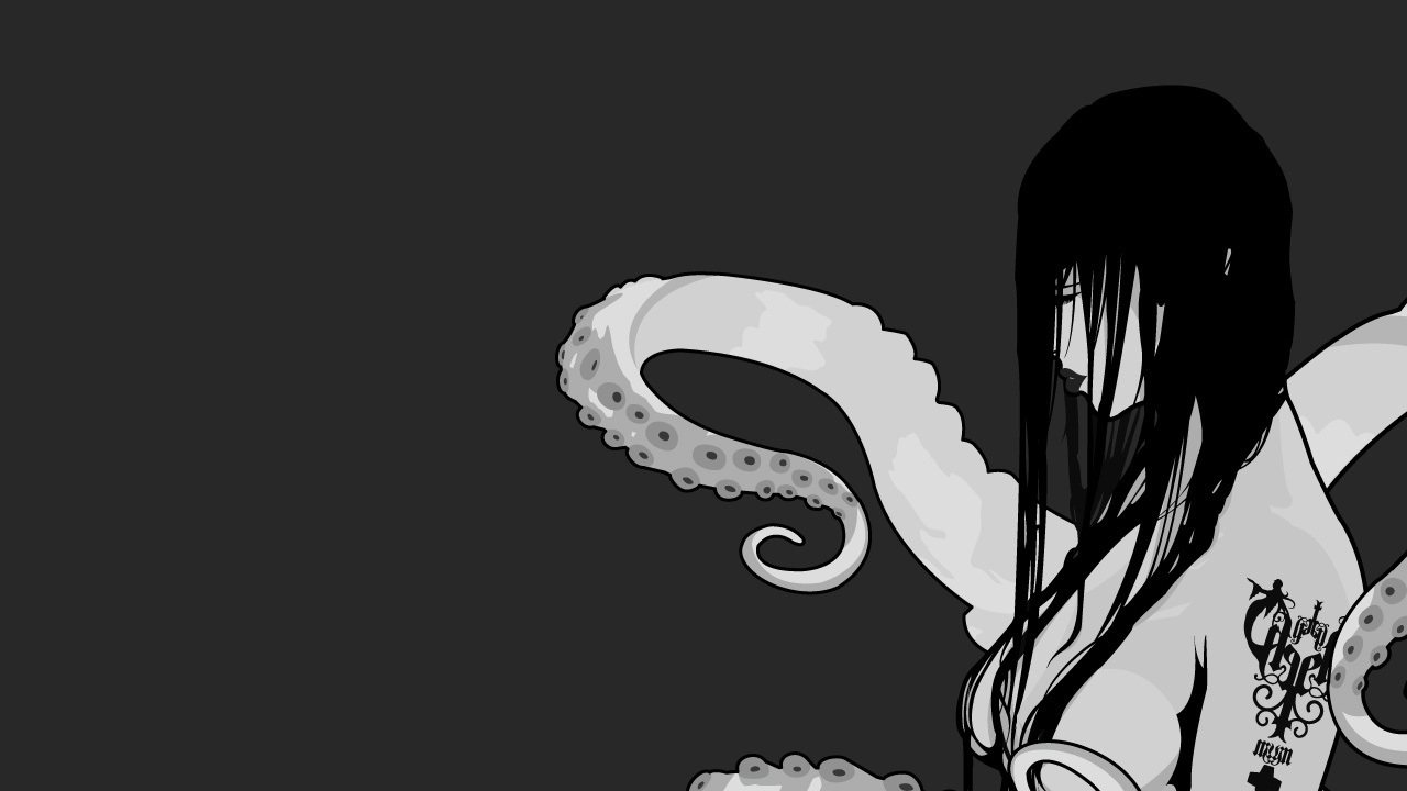 Девушка осьминог