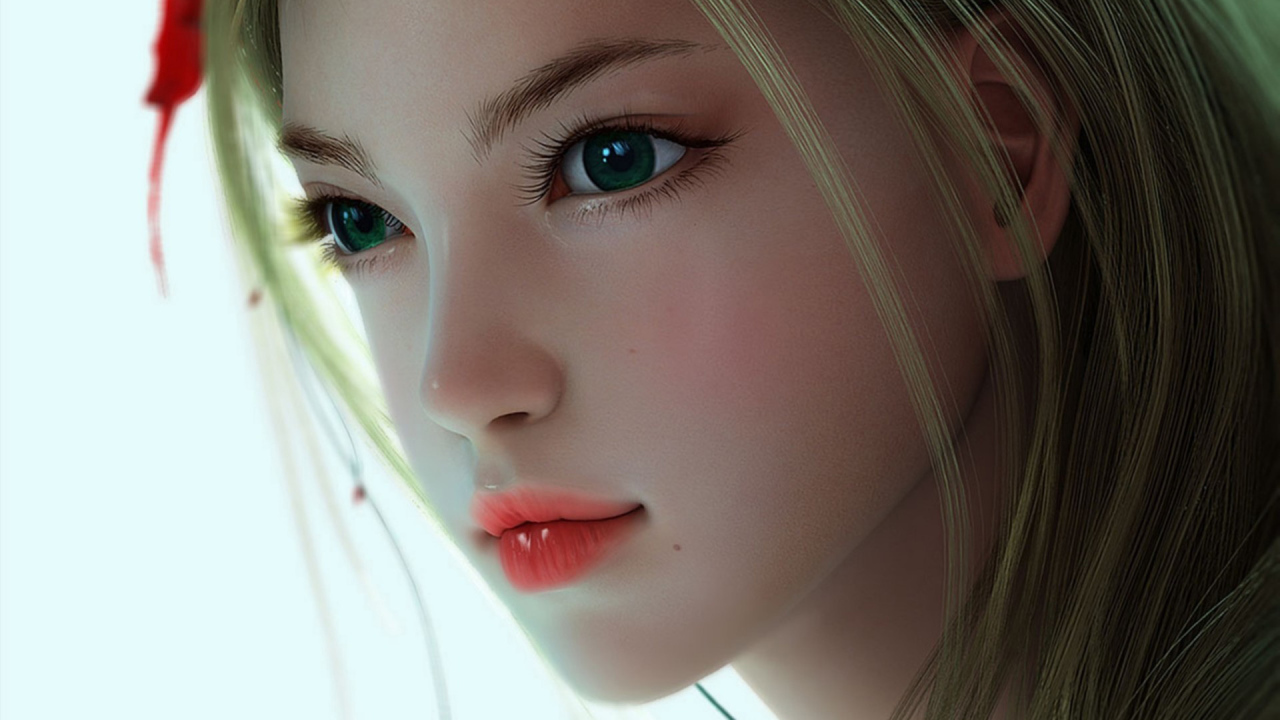 Картина портрет девушки