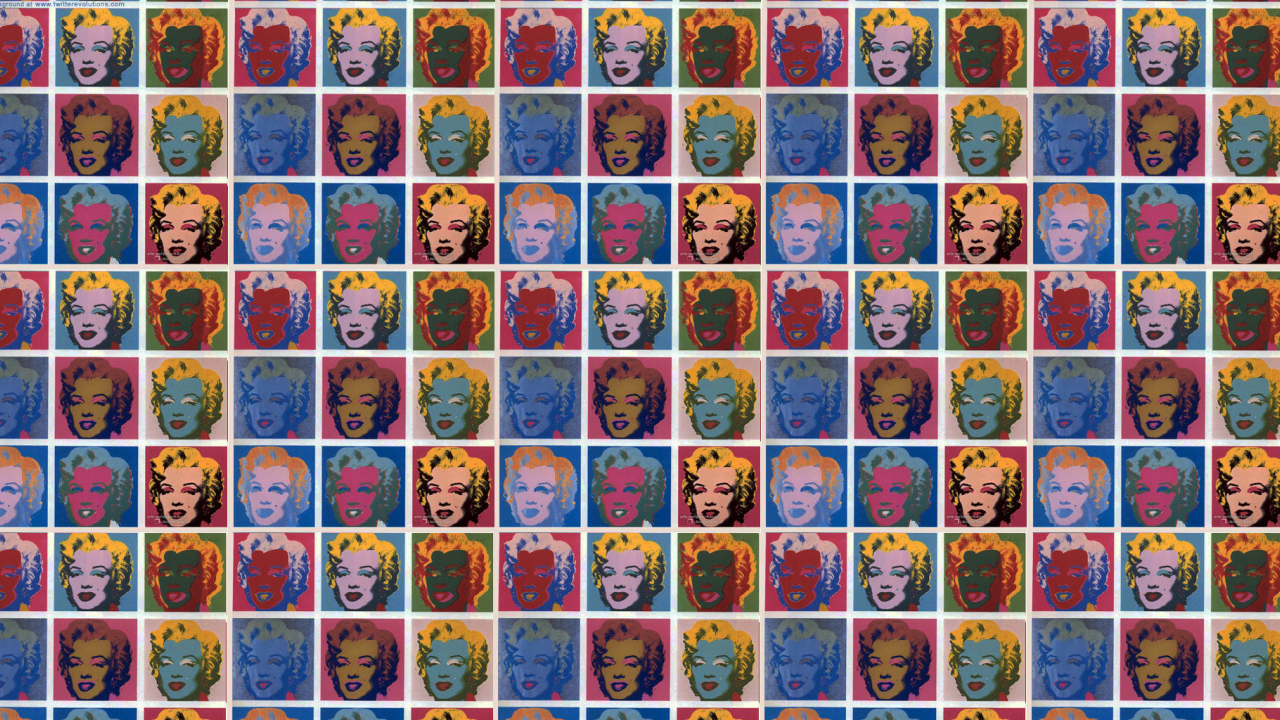 Картина Энди Уорхола Революции