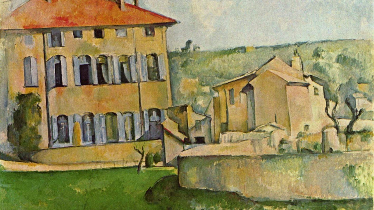 Картина Сезанна - Особняк