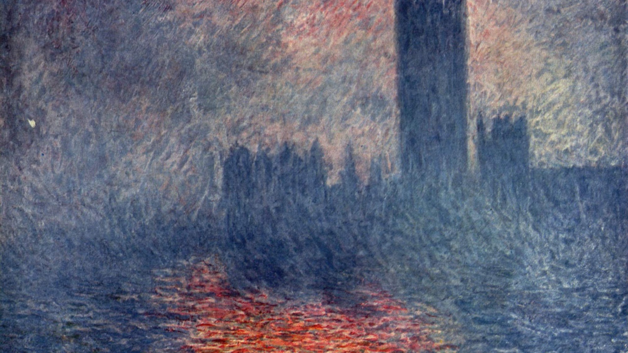 Картина Клода Моне - Замок