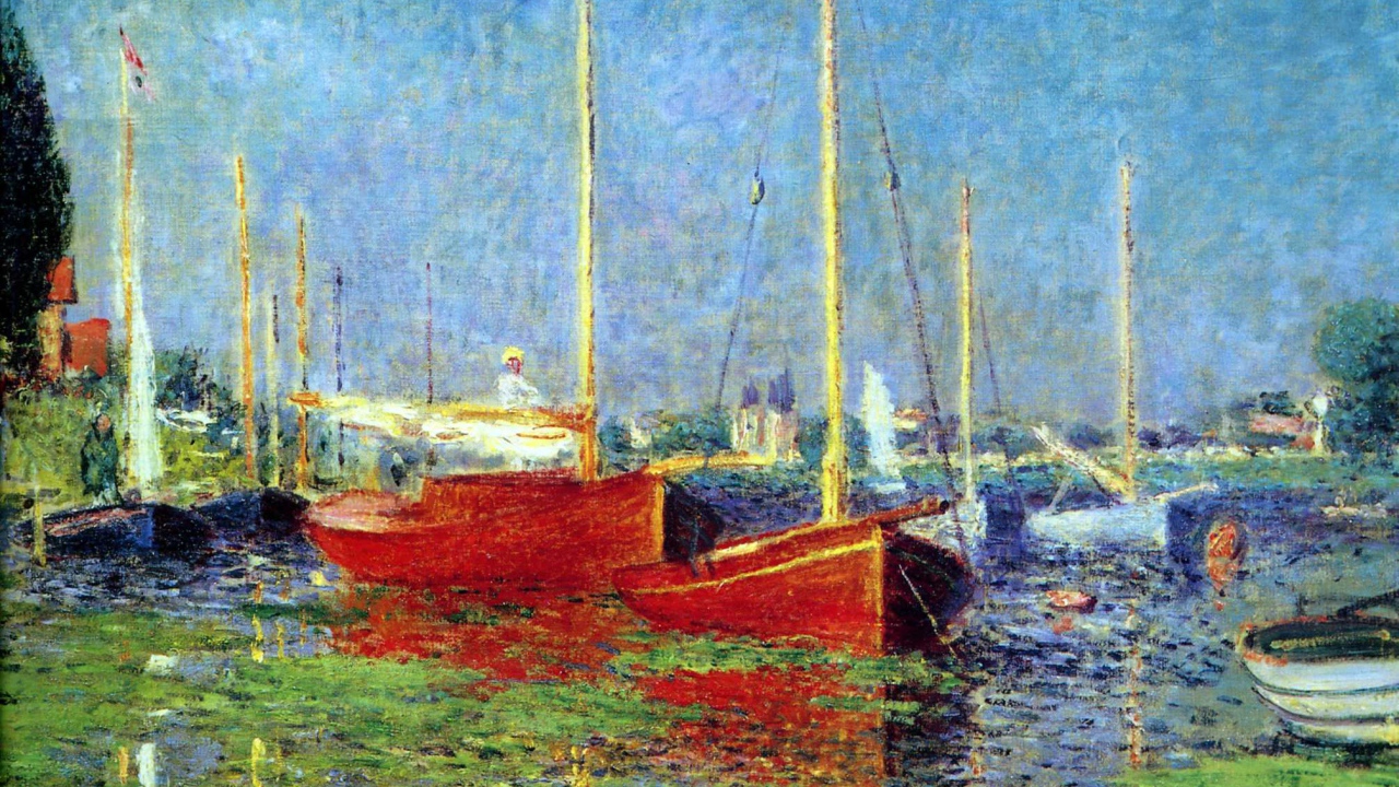 Картина Моне - Аржантей