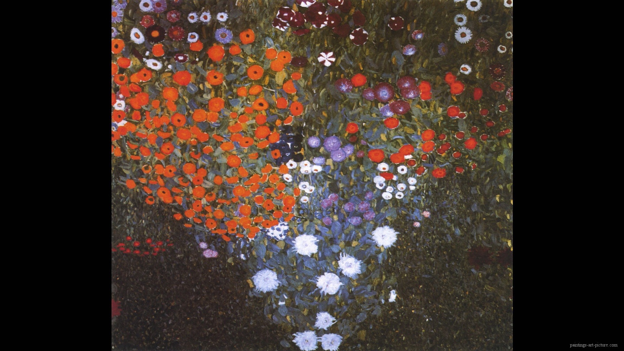 Картина Густава Климта - Ферма сад