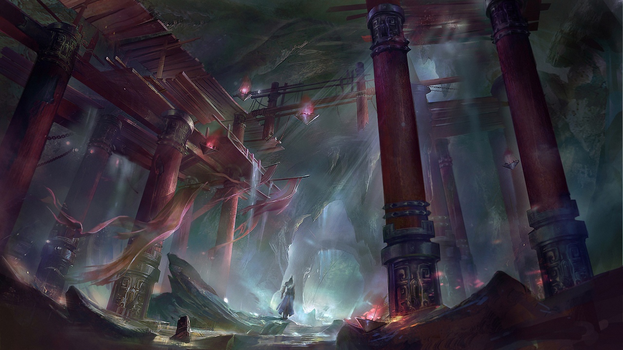 Фантастическая Картина Ронгронг ванг