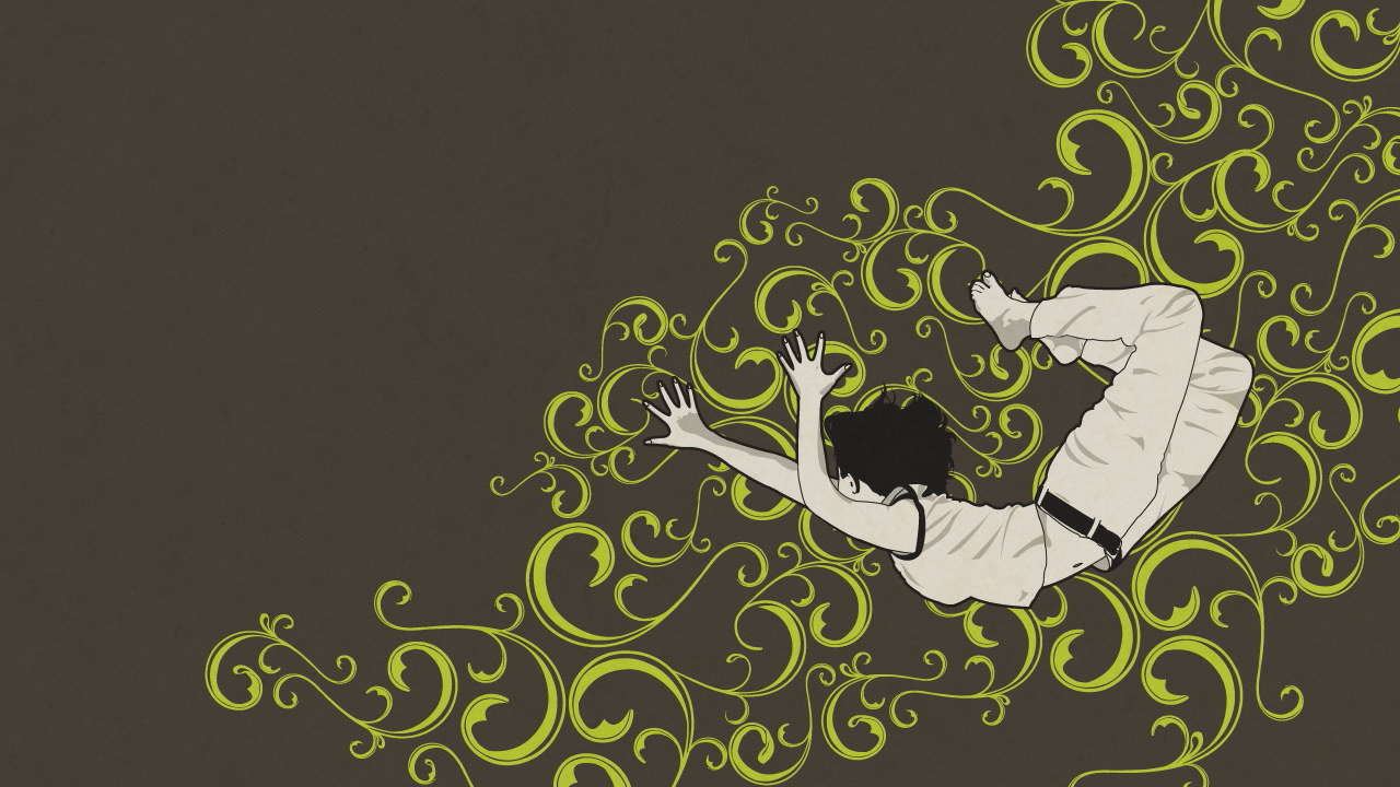 Танцор на орнаменте