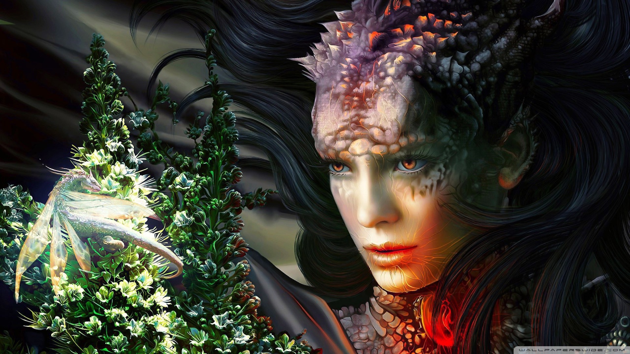 Женщина дракон