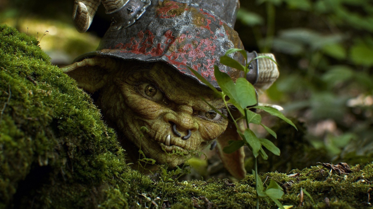 Зеленый гном