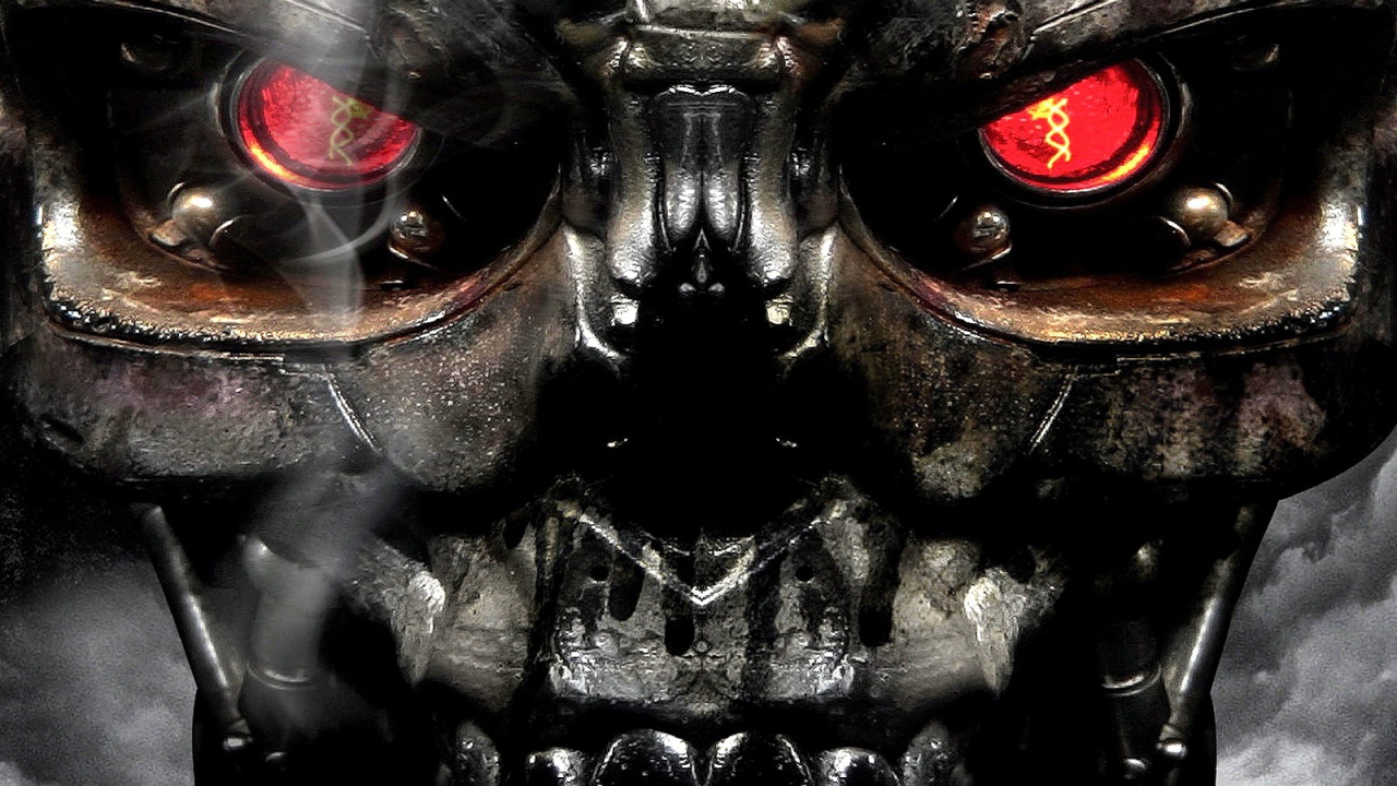 Красные глаза терминатора