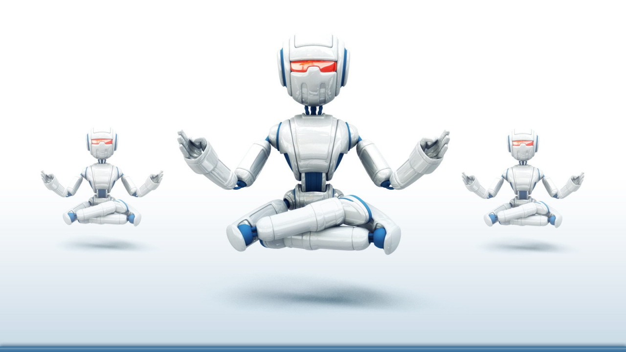 Роботы медитируют