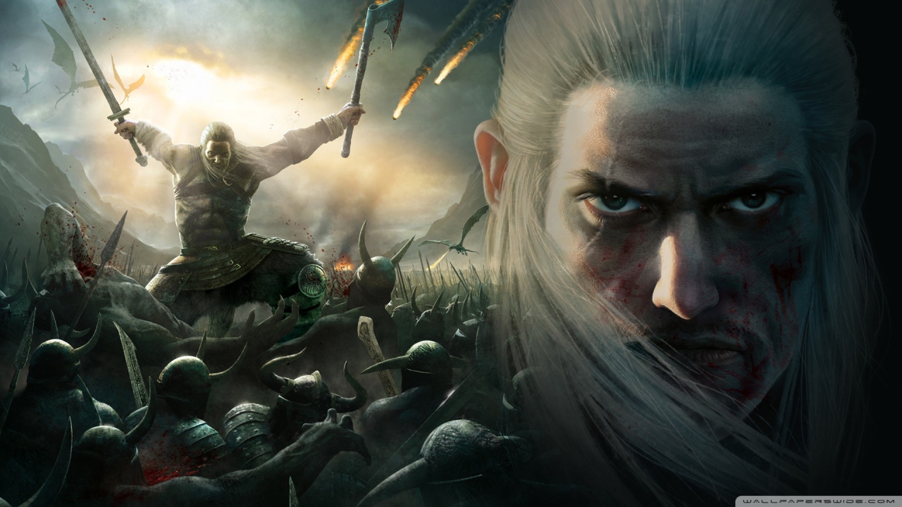 Викинги в пылу сражения