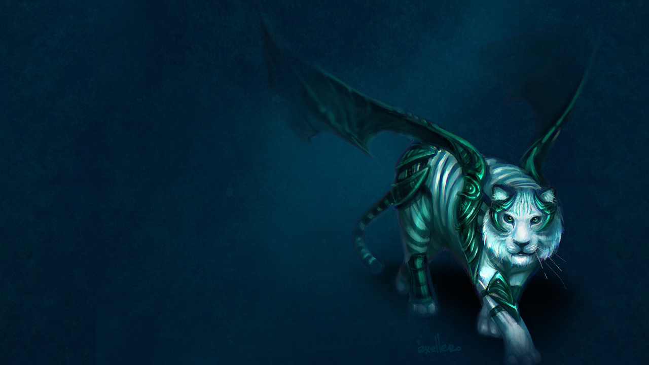 Тигр с крыльями