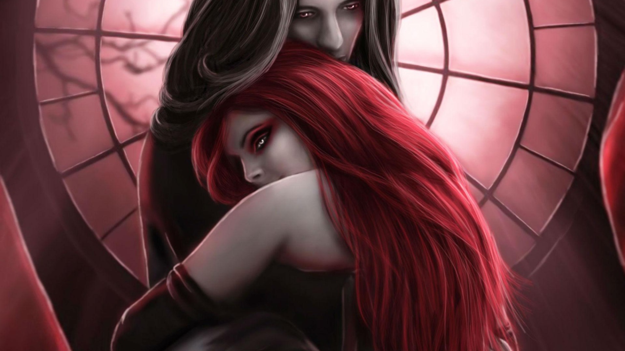 Настоящая любовь девушки вампира