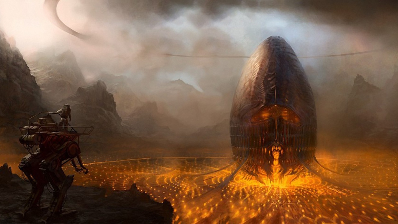 Инопланетный пейзаж