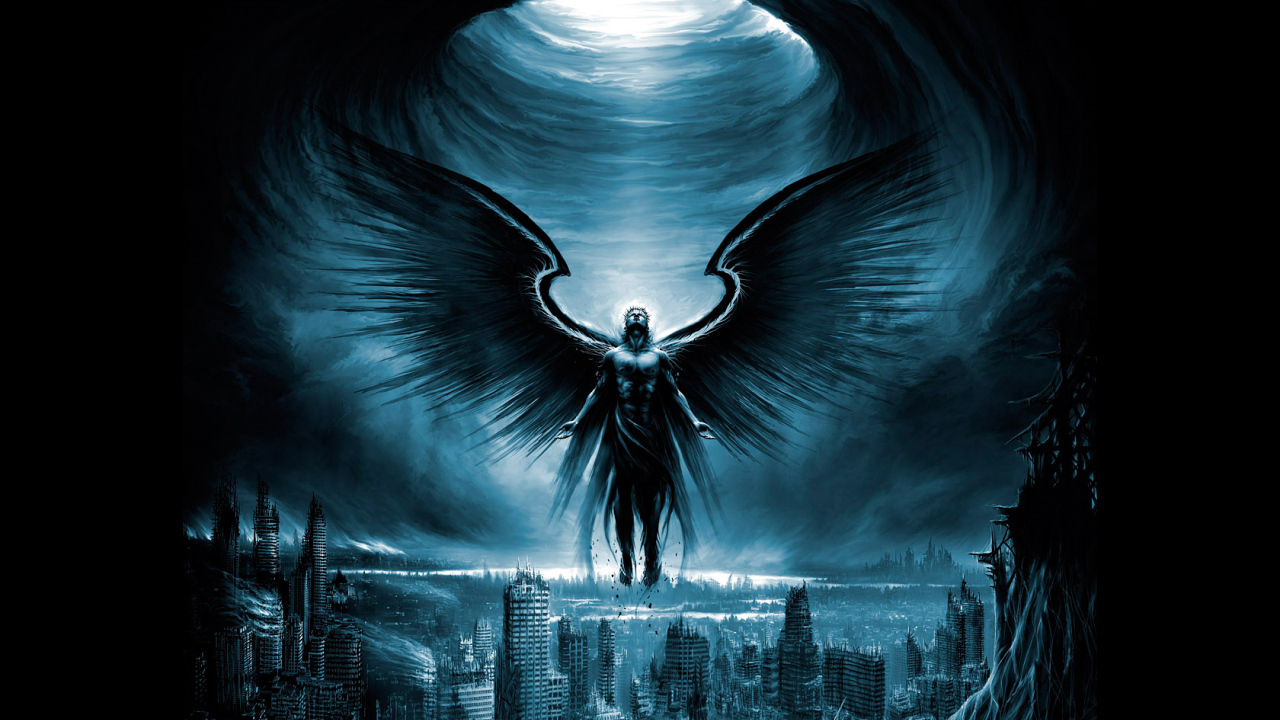 Черный ангел пришел на землю