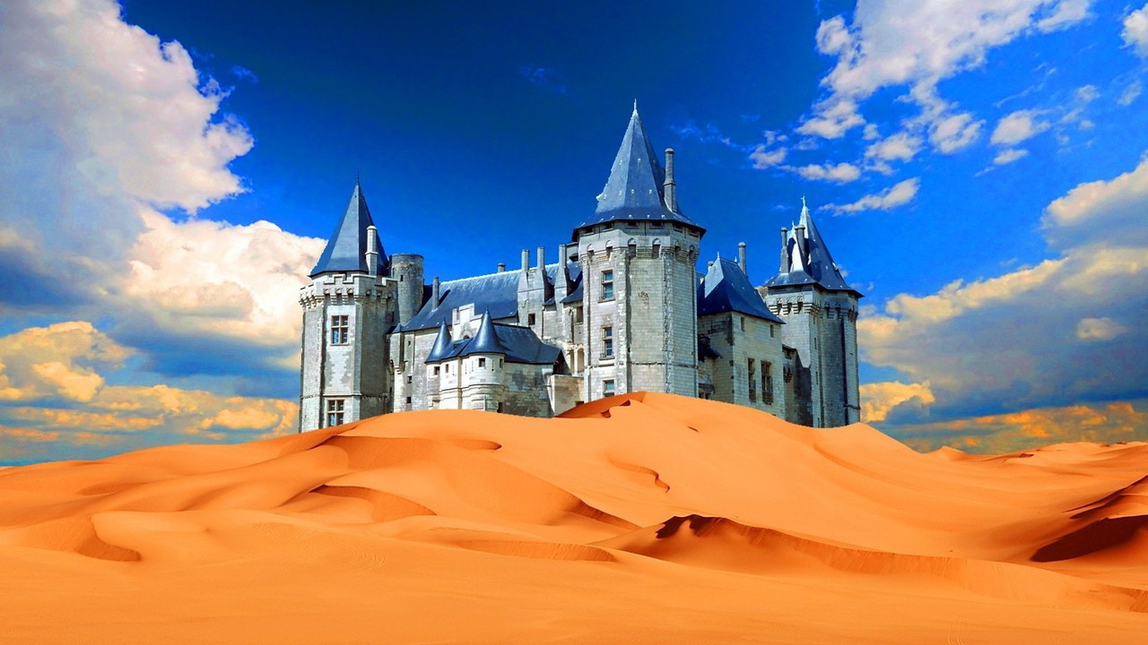 Дворец в пустыне