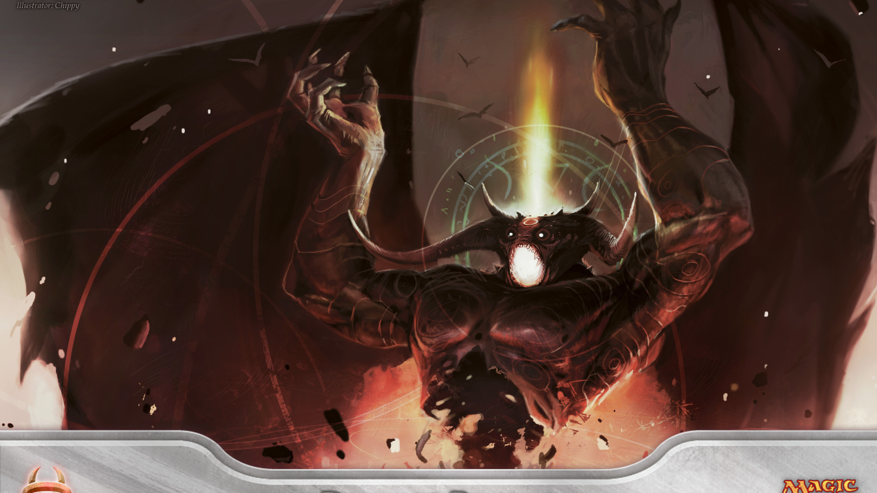 Демон с крыльями