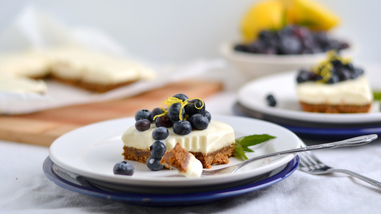 Черничный десерт