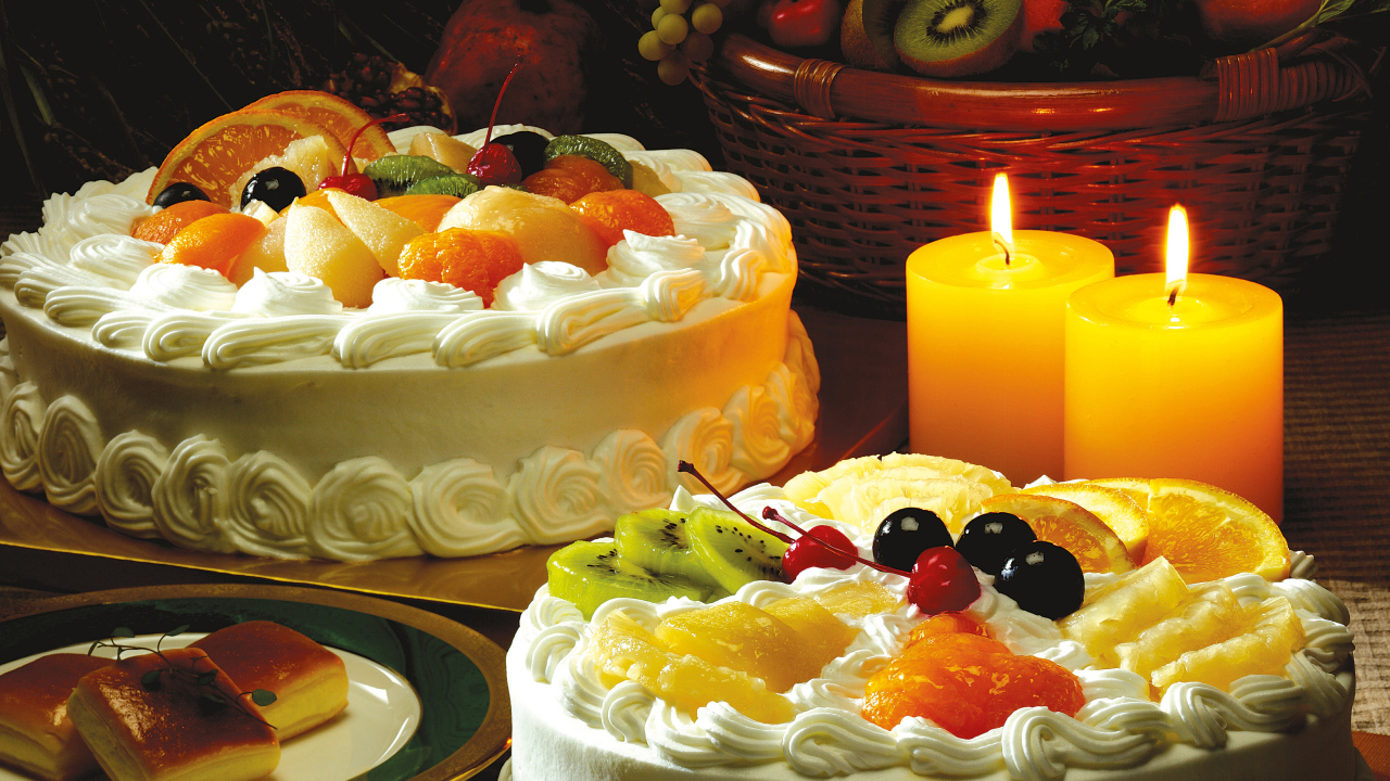 Торты и свечи