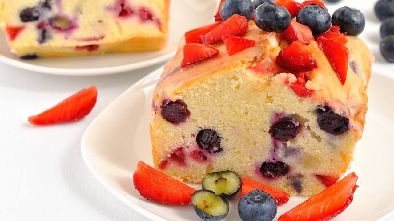 Запеканка с ягодами