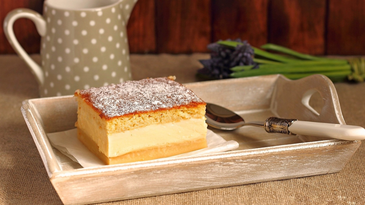 Персиковый бисквит