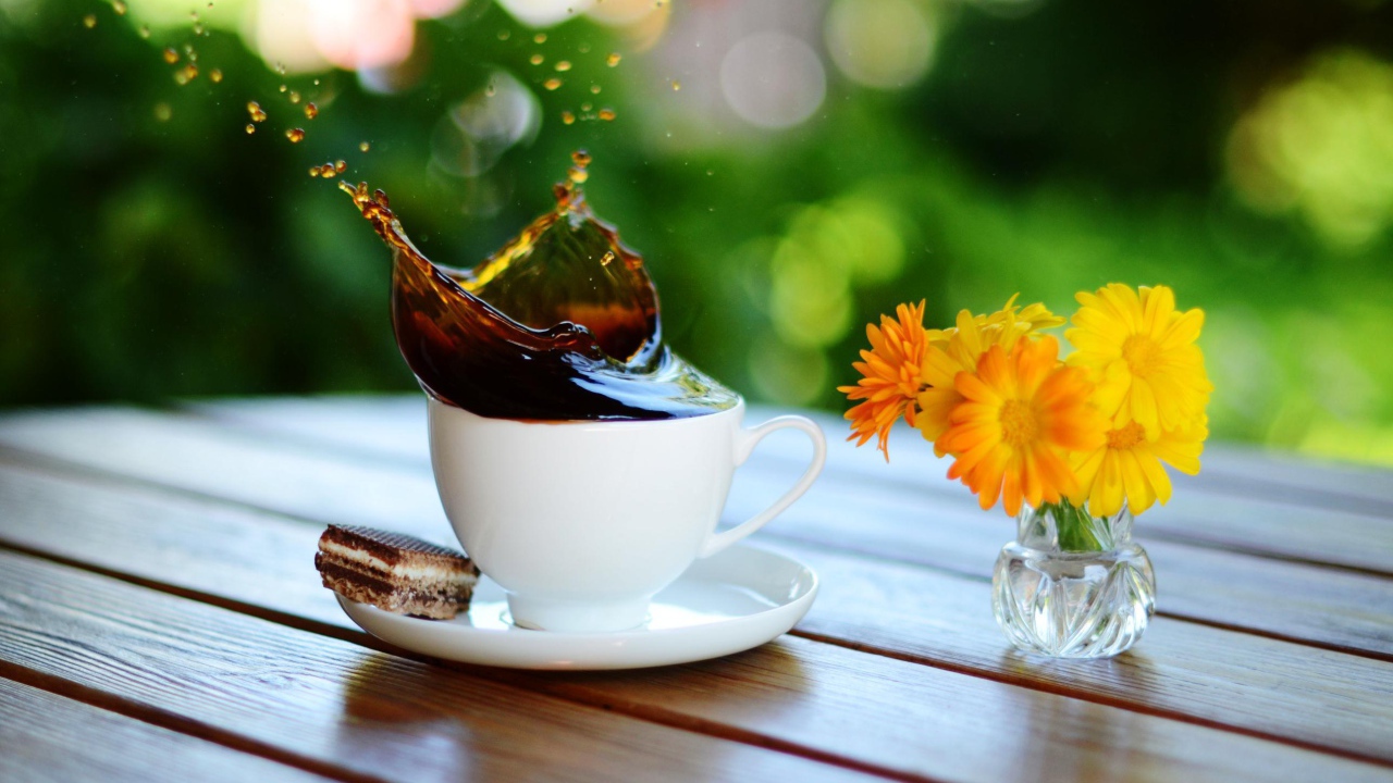 Брызги кофе