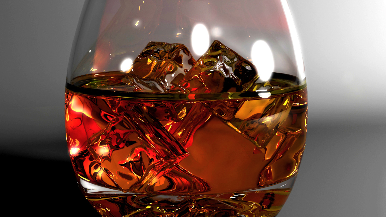 Виски со льдом