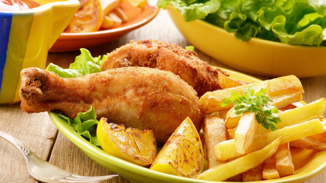 Курочка с картошкой