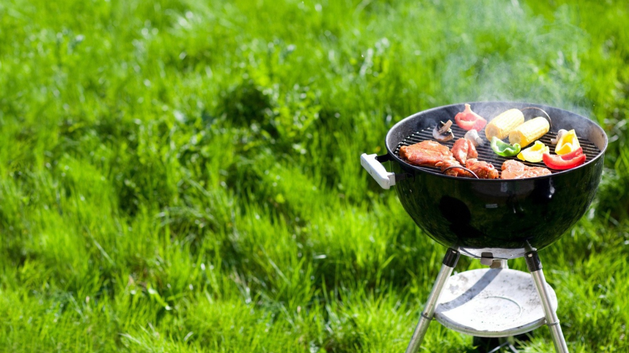 Барбекю гриль на природе