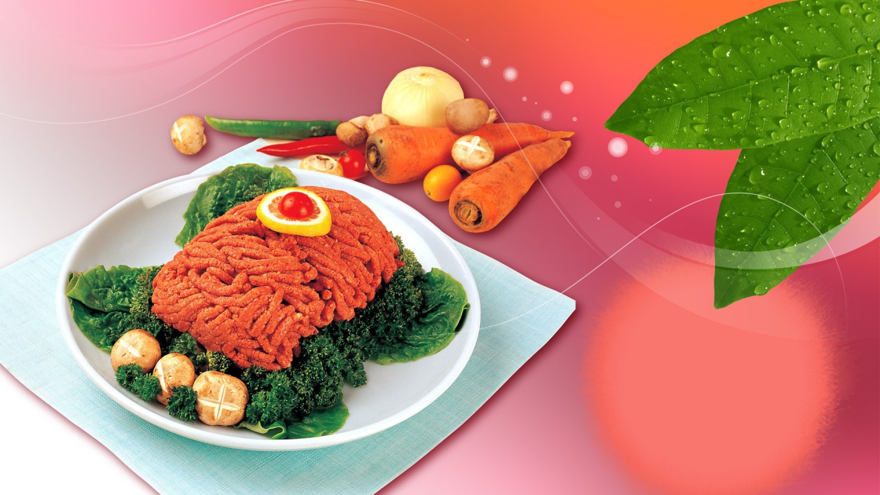 Фарш и овощи