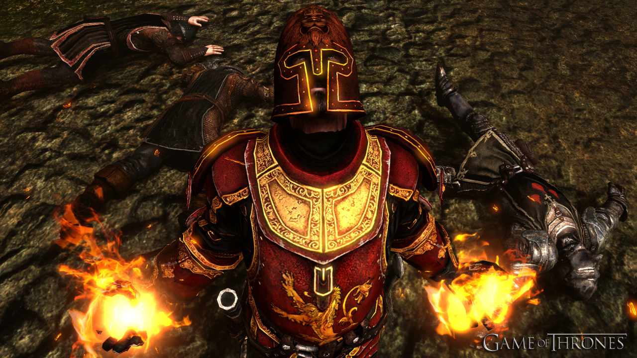 Огненный рыцарь в игре Игры престолов