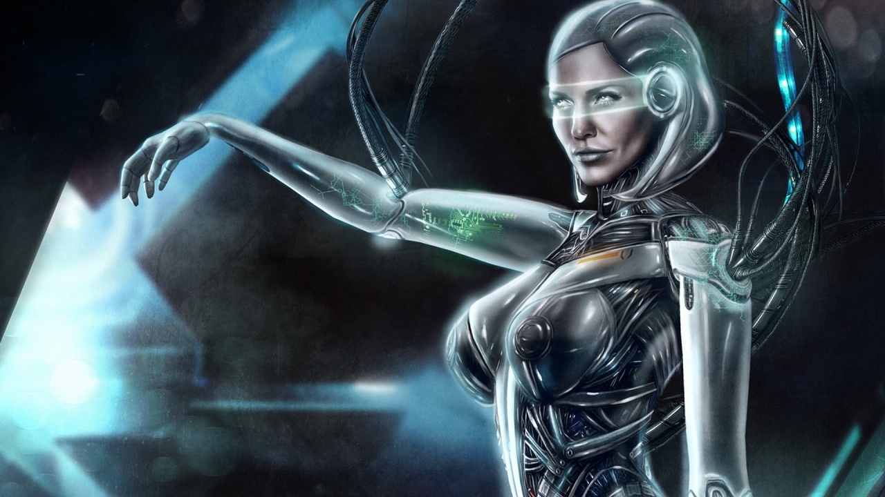 Робот с проводами