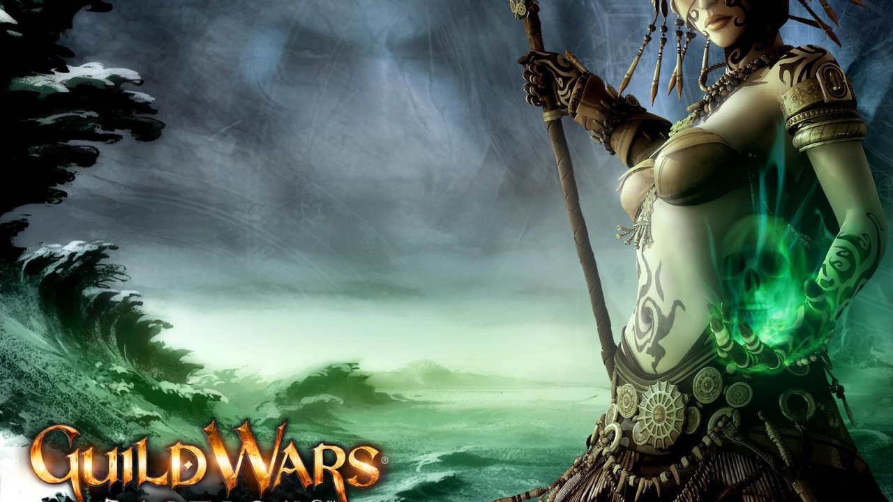 Девушка с зеленым черепом