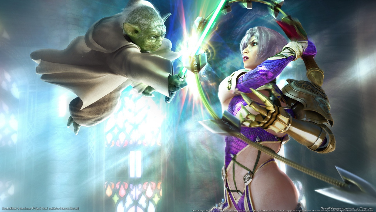Видео игра Ivy Valentine Soul Calibur Yoda