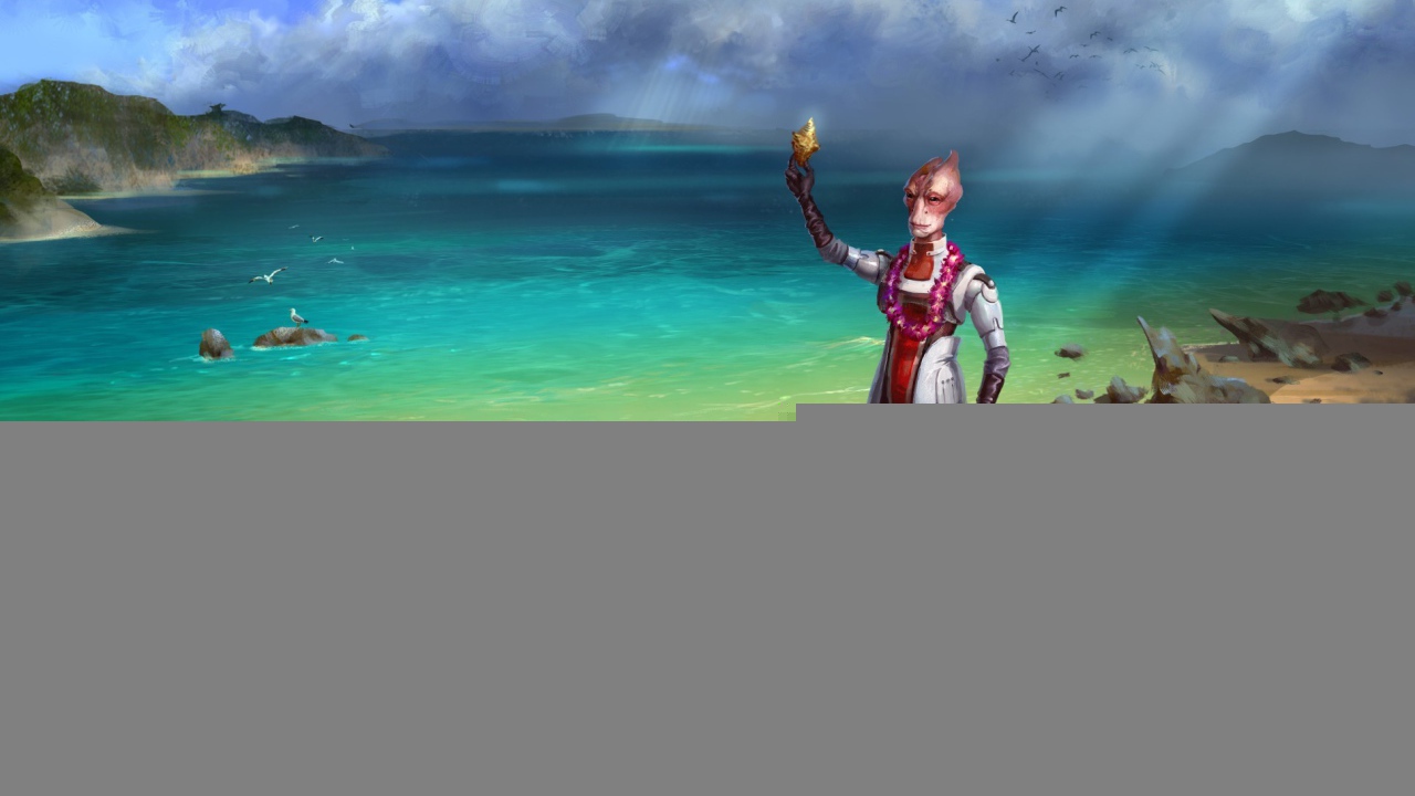 Фанарт из игры Масс эффект