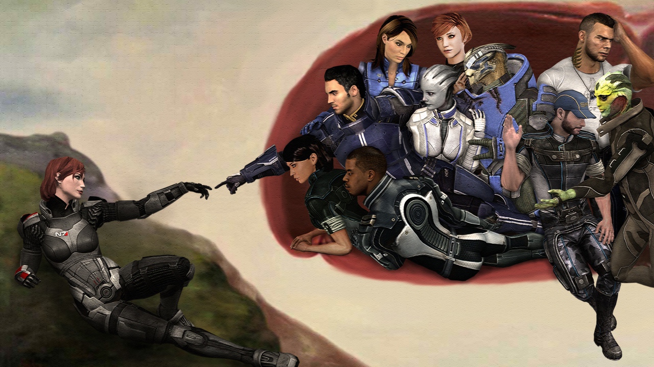 Команда из игры масс эффект