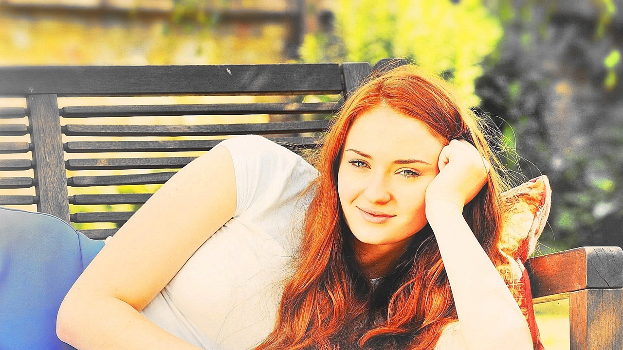 Очаровательная актриса Софи Тернер