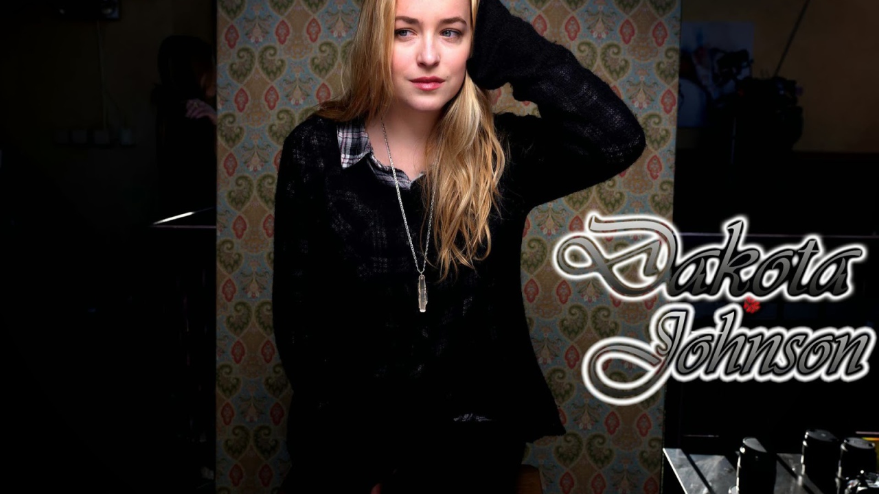 Популярная актриса Дакота Джонсон