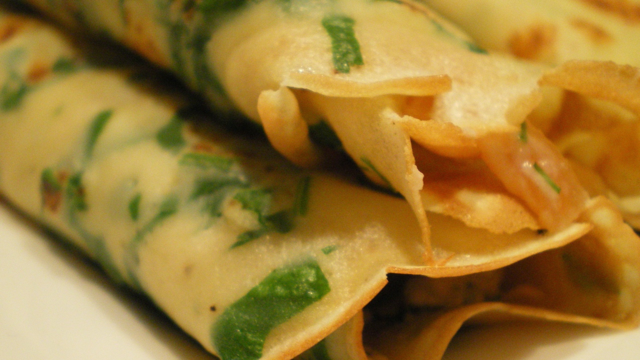 Блины с мясом на Масленицу